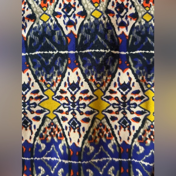 Clove Stretch Geo Design Cap Sleeves Midi Bodycon Dress 6 - Picture 7 of 8